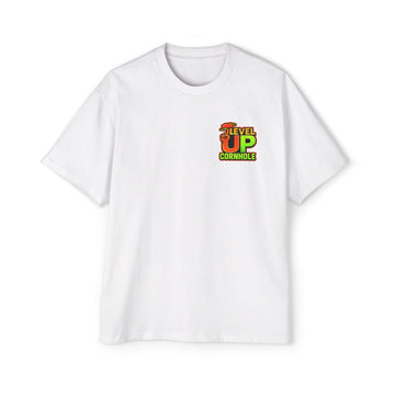Cornhole 'Level Up' Tee — 'UP No Ceiling' Casual Game Shirt