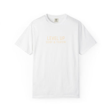 T-Shirt — "Level Up" Graduation Cap Graphic Tee