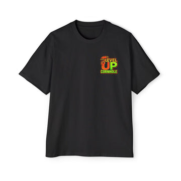 Cornhole 'Level Up' Tee — 'UP No Ceiling' Casual Game Shirt