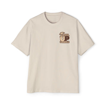Built for the Long Game Tee — Western Desert Graphic Men’s Oversized T-Shirt