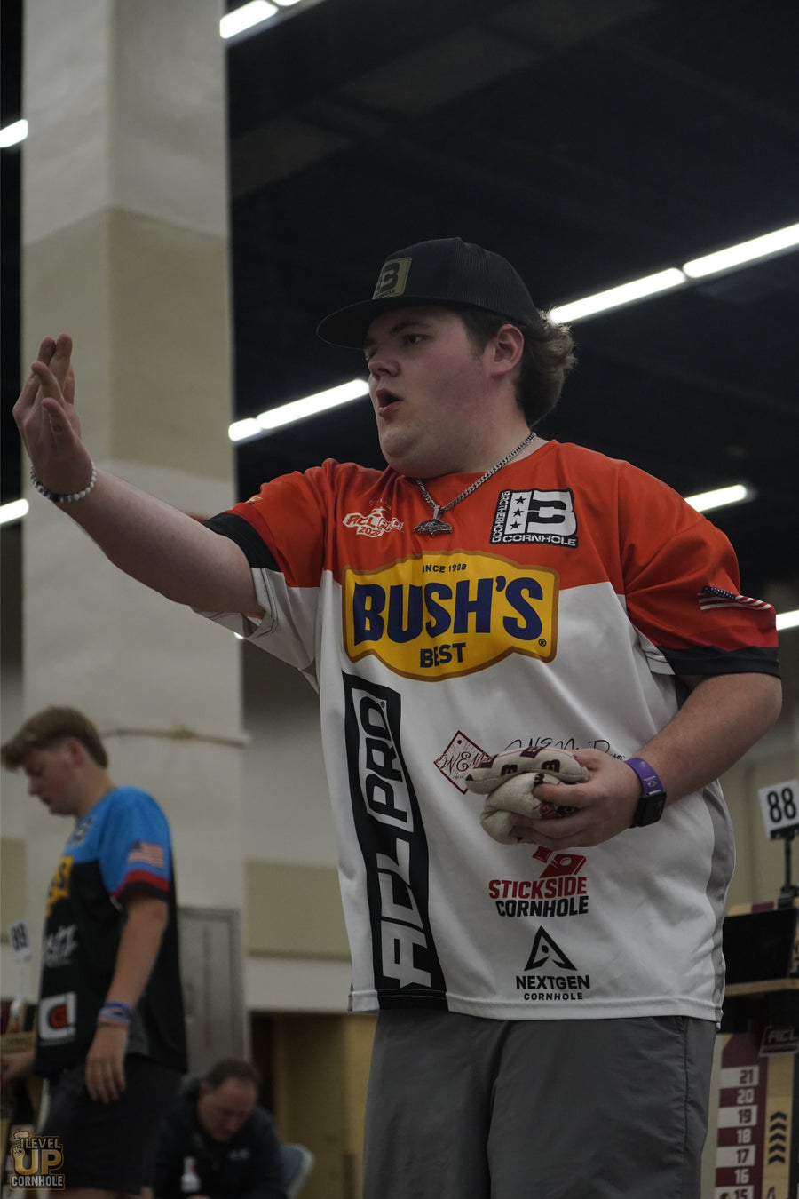 Colin Hodet coaching a player
