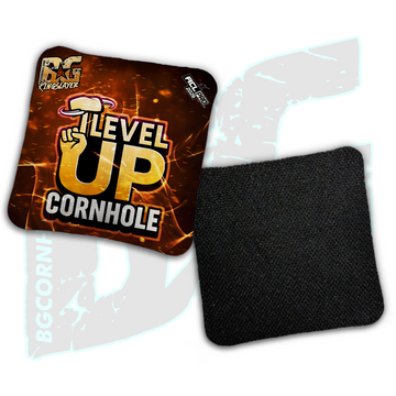 2026 BG Level Up Cornhole Collab - ACL Pro Stamped Cornhole Bags