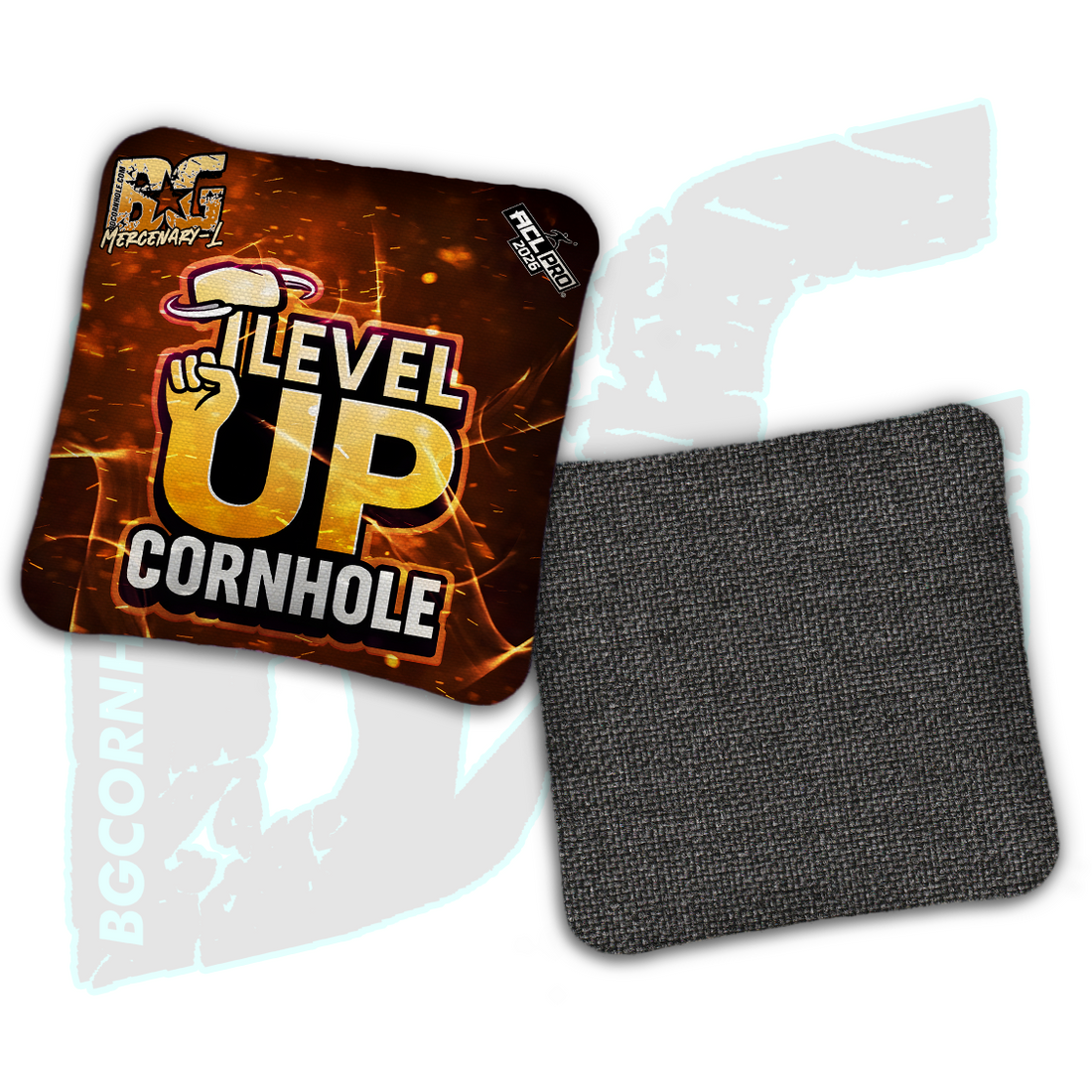 2026 BG Level Up Cornhole Collab - ACL Pro Stamped Cornhole Bags